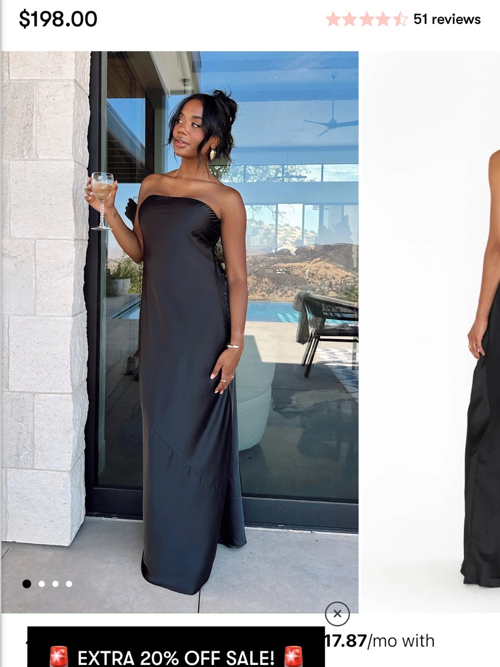 Show Me Your MuMu Black Taylor Tube Maxi Bridesmaid Dress